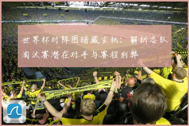 世界杯对阵图暗藏玄机：解析各队淘汰赛潜在对手与赛程利弊